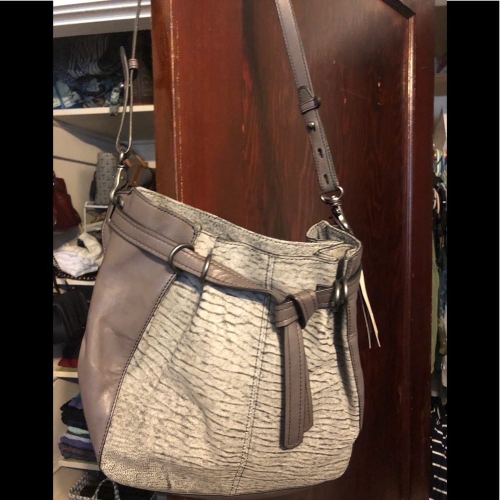 Kooba new with tags grey crossbody bag